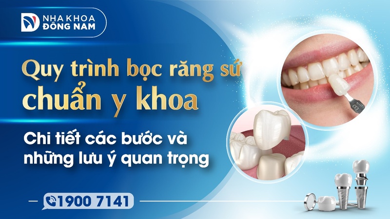 Quy trình bọc răng sứ chuẩn y khoa