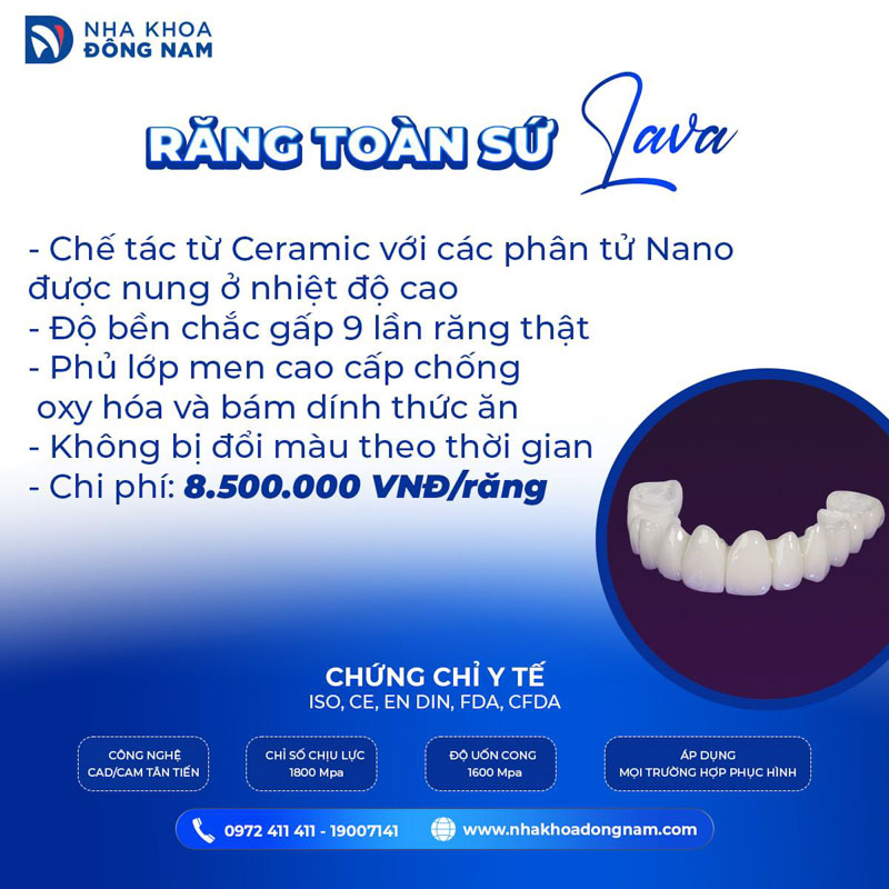 Răng sứ Lava