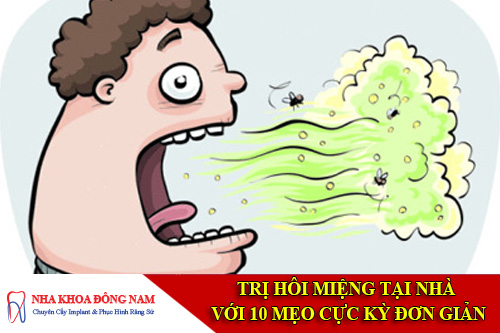 trị hôi miệng tại nhà