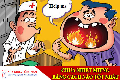 chữa bệnh nhiệt miệng bằng cách nào