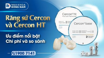 So sánh răng sứ Cercon và Cercon HT