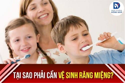 tại sao cần phải vệ sinh răng miệng