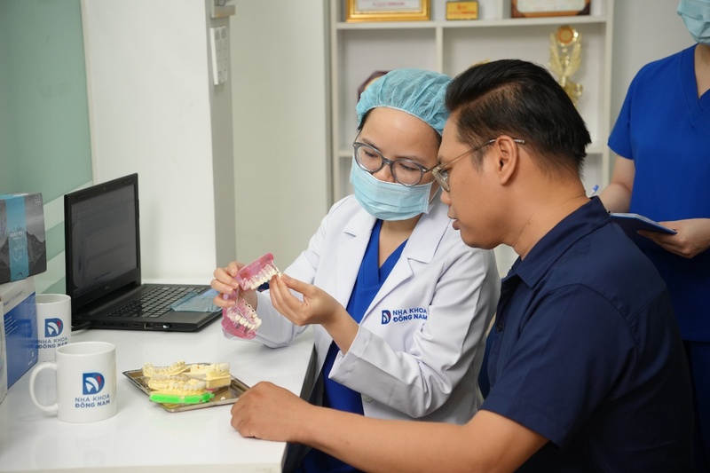Trồng lại răng Implant mới nếu trụ Implant cũ có dấu hiệu lung lay