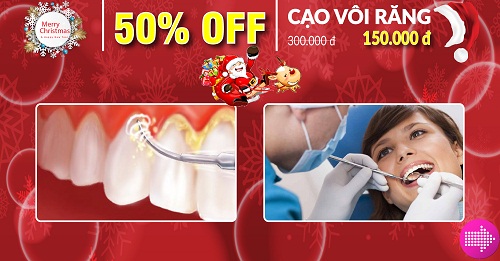 nha khoa Đông Nam khuyến mãi chương trình noel và tết tây 2017