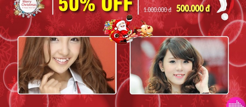nha khoa Đông Nam khuyến mãi chương trình noel và tết tây 2017