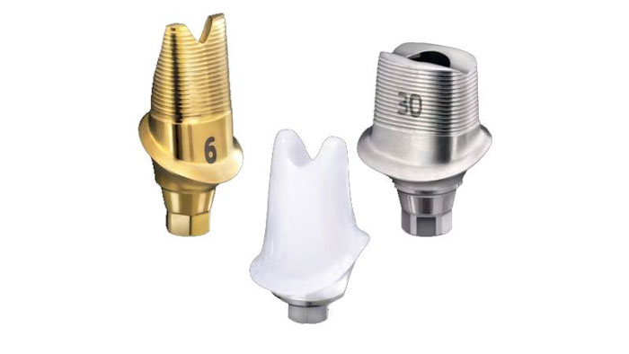 Abutment được thiết kế đặc biệt để khớp với mão răng và Implant