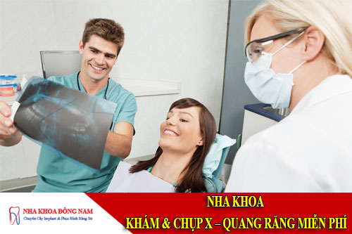 nha khoa khám và chụp x – quang răng miễn phí