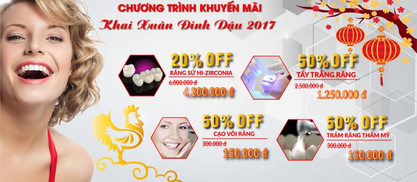 Chương trình khuyến m ãi khai xuân đinh dậu 2017