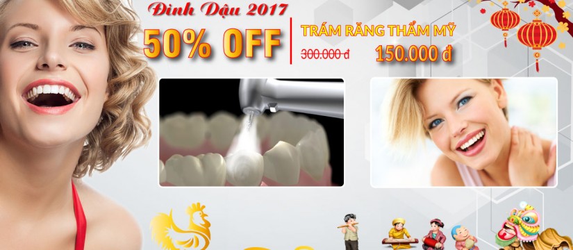 Nha khoa Đông Nam giảm 50% dịch vụ trám răng