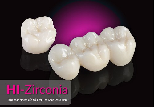 răng toàn sứ Hi-zirconia nha khoa đông nam