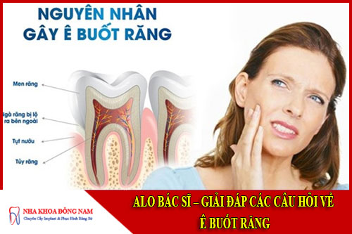 Alo bác sĩ - Giải đáp các câu hỏi về ê buốt răng