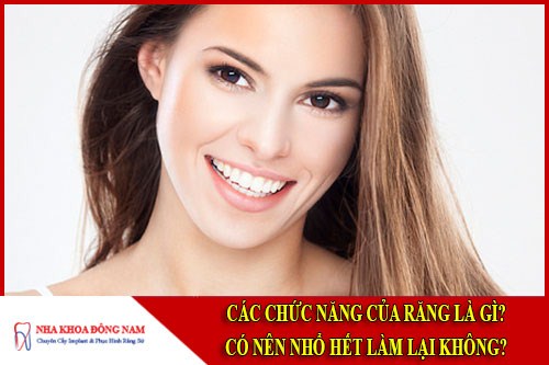 Các Chức Năng Của Răng Là Gì? Có Nên Nhổ Hết Làm Lại Không?