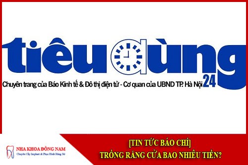 Trồng răng cửa bao nhiêu tiền