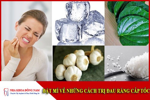 Bí mật về cách chữa trị đau răng cấp tốc