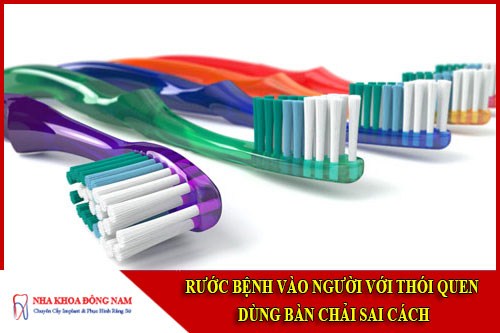 Rước bệnh vào người với thói quen dùng bàn chải sai cách