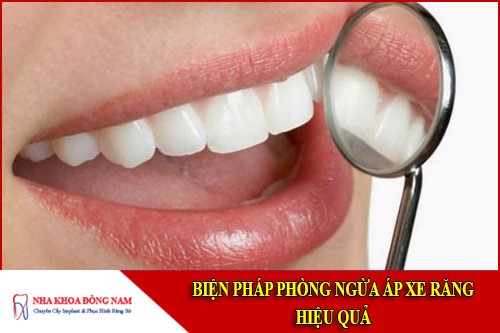 biện pháp phòng ngừa áp xe răng