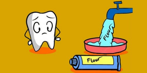 kem đánh răng có chứa flour