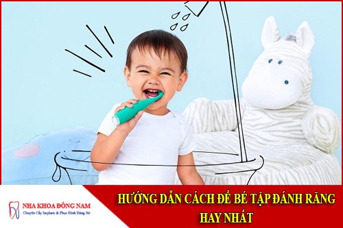 hướng dẫn cách để bé tập đánh răng hay nhất