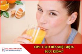 uống c sủi chữa nhiệt miệng được không