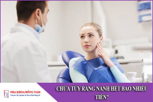 chữa tủy răng nanh hết bao nhiêu tiền