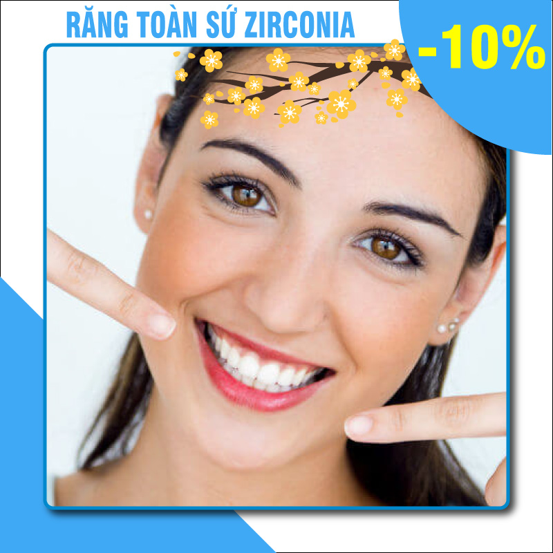 Khuyến mãi răng sứ zirconia