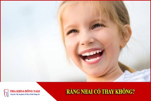 răng nhai có thay không