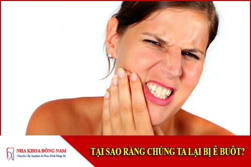 tại sao răng chúng ta lại bị ê buốt