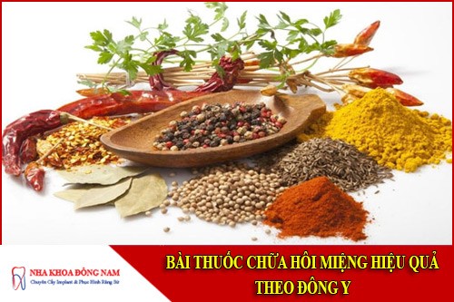 Bài thuốc chữa hôi miệng hiệu quả theo Đông Y