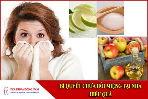 Bí quyết chữa hôi miệng tại nhà hiệu quả