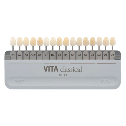 Bảng màu Vita Classic gồm 16 sắc thái màu