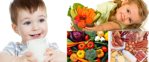 Xây dựng chế độ ăn uống lành mạnh cho trẻ