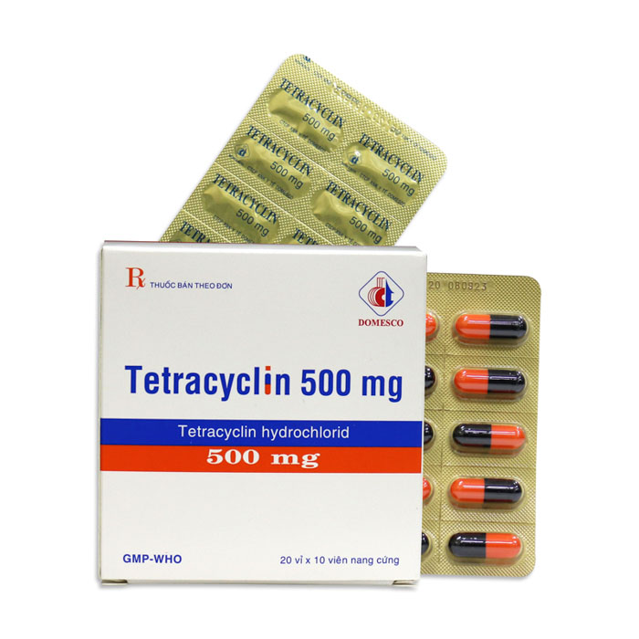 Sử dụng thuốc tetracycline khiến răng ố vàng