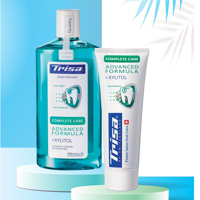 Nước súc miệng Trisa Complete Care