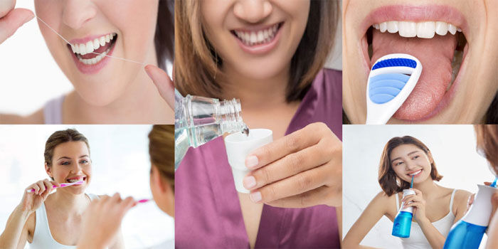 Cần đảm bảo đầy đủ các bước trong chu trình vệ sinh răng miệng hằng ngày