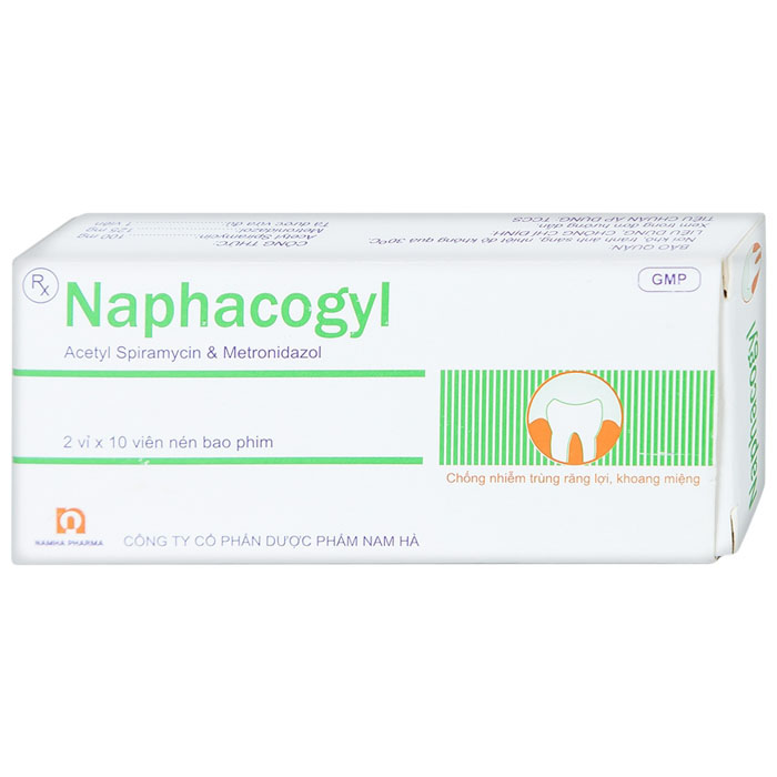Thuốc kháng sinh giảm đau Naphacogyl
