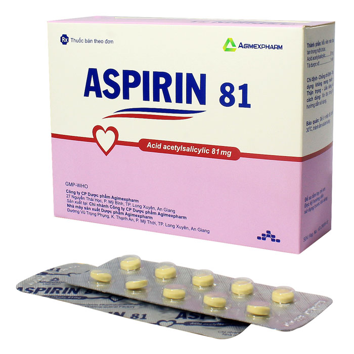 Thuốc kháng viêm Aspirin