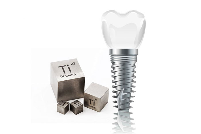 Tất cả các loại trụ Implant đều được làm từ chất liệu Titanium tinh khiết