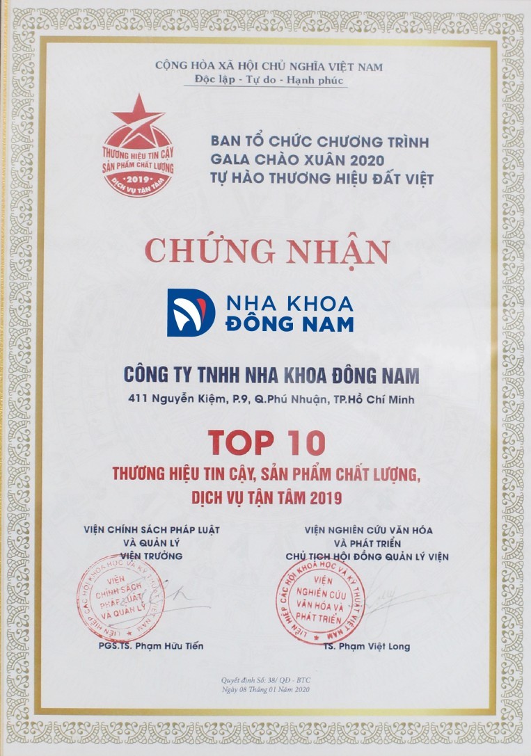 TOP 10 THƯƠNG HIỆU TIN CẬY