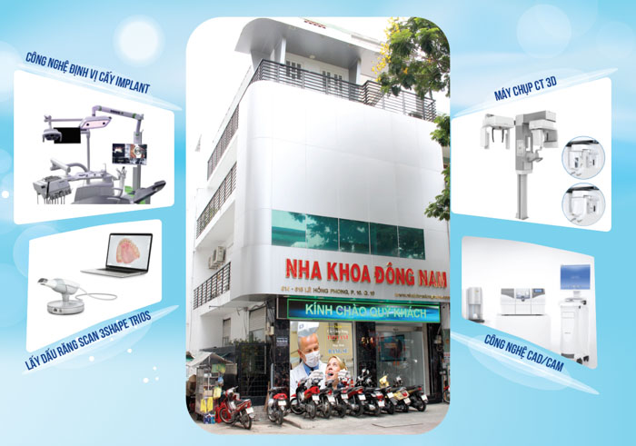 Công nghệ hiện đại tại Nha khoa Đông Nam