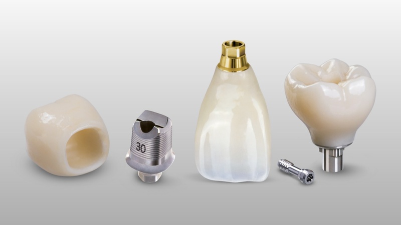 Healing Abutment có nhiều chất liệu và kiểu dáng