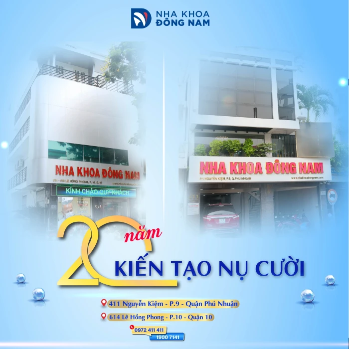 Nha khoa Đông Nam 20 năm kiến tạo nụ cười