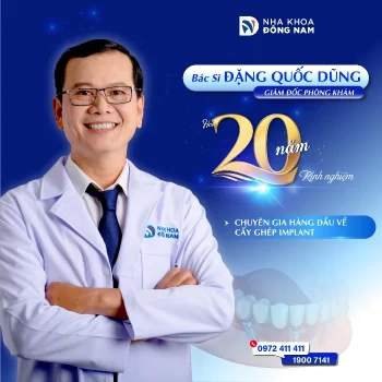 Bác sĩ Đặng Quốc Dũng giám đốc phòng khám