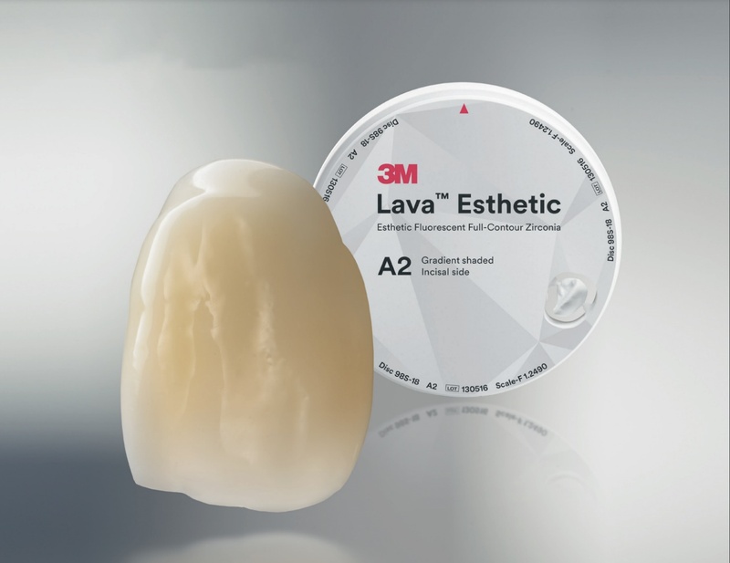 Lava Esthetic đáp ứng được đa dạng các loại phục hình khác nhau