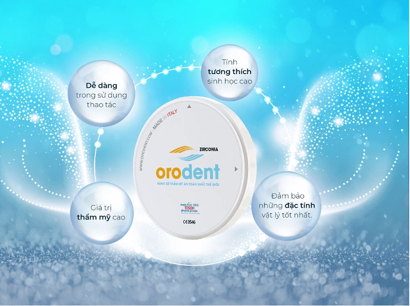 Răng sứ Ordent mang lại nhiều ưu điểm vượt trội
