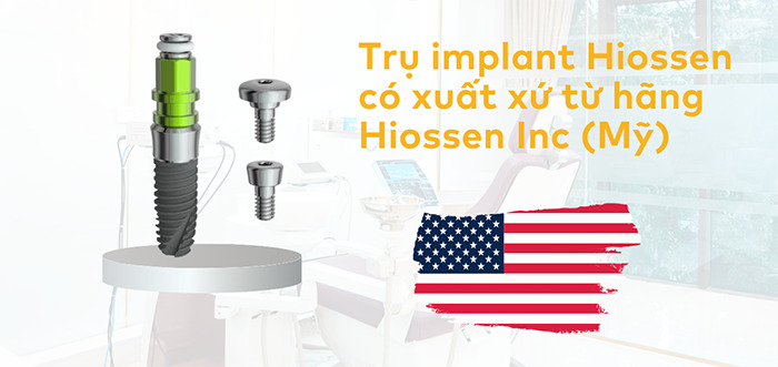 trụ implant hiossen mỹ
