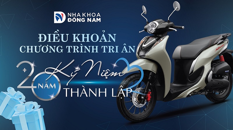 Điều khoản và điều kiện chương trình tri ân nhận xe SH Mode