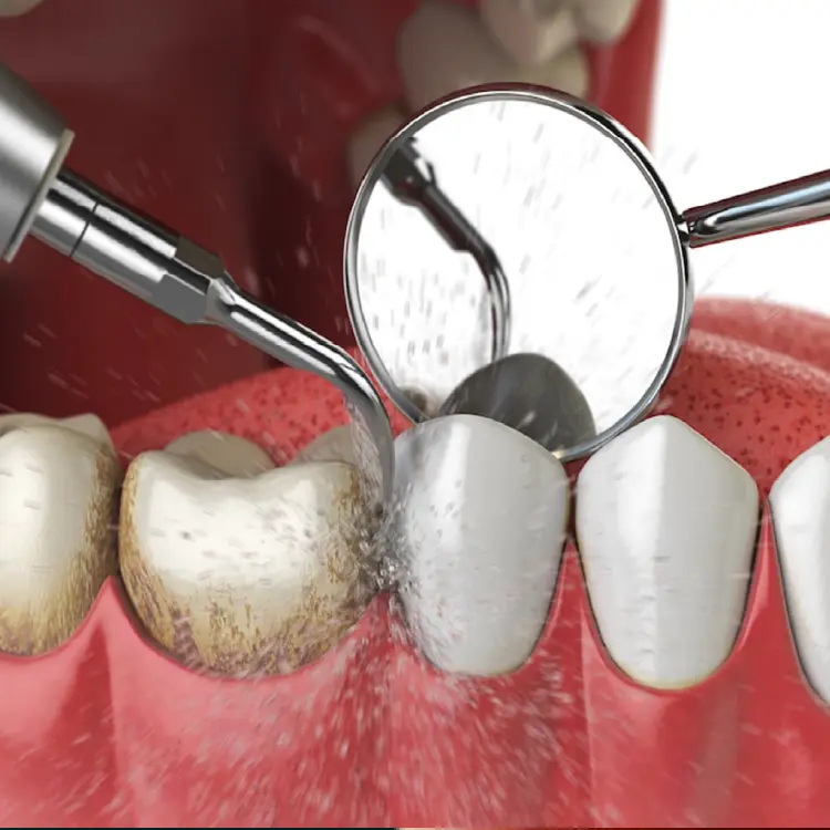 lấy vôi răng bằng sóng siêu âm