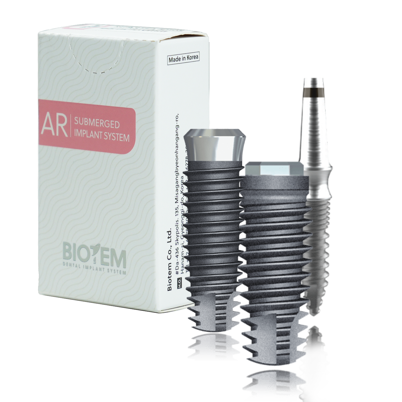 Trụ Implant Biotem thực tế